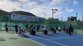 【福岡県民スポーツ大会　ニューミックステニス大会終了しました🎵】